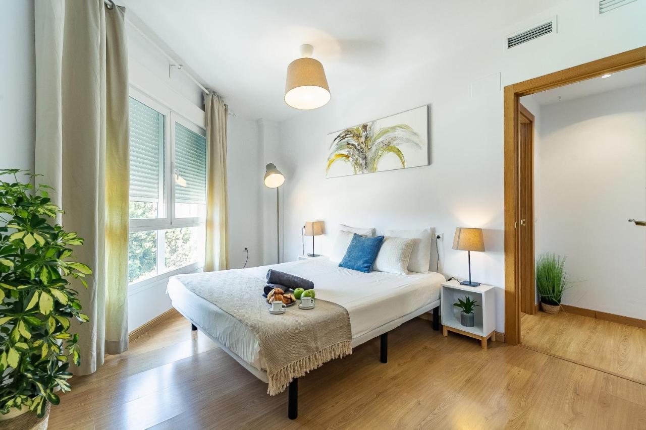 Modern Beach Apartment Valparaiso With Parking Málaga Exterior foto